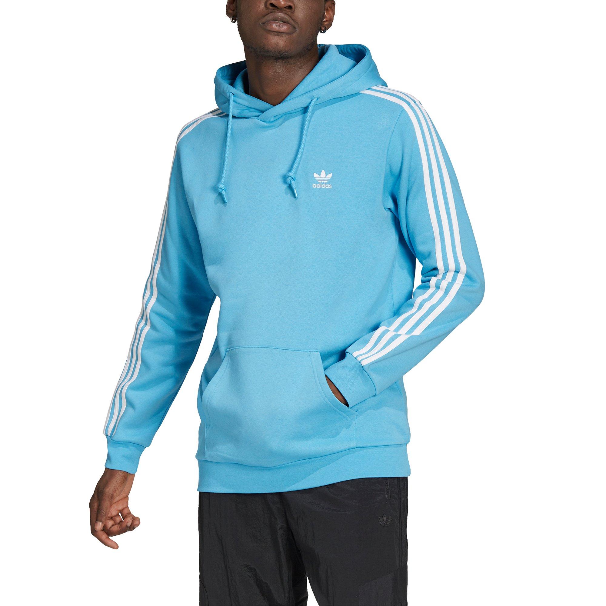 adidas Originals Men's Adicolor Classics 3-Stripes Hoodie - Lt Blue